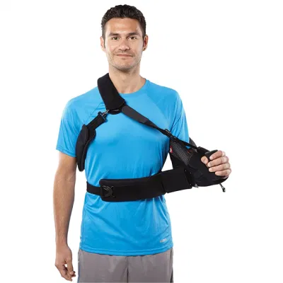 Регулируемый спортивный дышащий водонепроницаемый неопреновый эластичный ортопедический бандаж для поддержки плеч