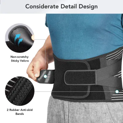 Спортивный регулируемый бандаж для поясничной поддержки нижней части спины
